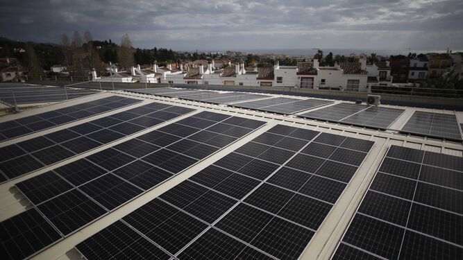 Limpieza de placas solares